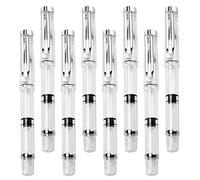 Artibetter Plumas de Dibujo Estilo Pluma Estilográfica Punta Flexible y Llenado por Pistón, Pack de 8 para Ilustración, Álbumes de Recortes y Caligrafía