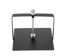 ARTIBETTER Porta Pañuelos Vertical de Acero Inoxidable para Uso en Cocina y Comedor, Color Negro, Diseño Seguro y Fácil de Limpiar