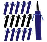 Artibetter Portalápices Cordón de Terciopelo, 50 Unidades, Funda Protectora | Bolsa para Lápices, Estuche Escolar, Decoracion Colegio, Uso en Casa y Viaje