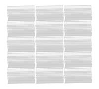 ARTIBETTER Portatarjetas de Escritorio Autoadhesivo de Plástico Mini Tarjetero de Sobremesa Base de Espuma Soporte para Tarjetas de Visita 100 Piezas Organizador Compacto para Oficina y