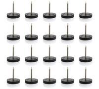 Artibetter Protector de Suelo Tachuelas para Muebles, 40 Piezas de Nylon Antideslizante para Patas Redondas de Sillas y Mesas Hogar
