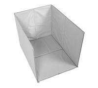 Artibetter Protector para Caja de Arena para Gatos 62 X 43 CM, Plástico Duradero, Diseño Plegable Deflector de Tres Lados, Adecuado para Hogares y Transporte
