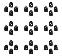 Artibetter Protectores de Cutículas para Manicura en Gel, 50 Piezas de Plástico Negro que Previenen Oscurecimiento y Desigualdad de Luz, Uso Profesional en Salón