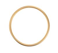 Artibetter Pulsera de Mujer de Titanio Dorado Sutra del Corazón Elegante
