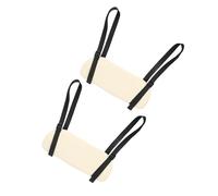 Artibetter Reposabrazos Colgante de Esponja Suave para Camilla de Masaje, Soporte Plegable Color Marfil, Juego de 2 Unidades, Accesorio para Mesa de SPA y Salón de Belleza