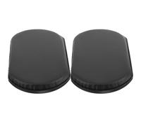 ARTIBETTER Reposapiernas Elevables para Silla de Ruedas, Juego de 2 Almohadillas de Cuero Antideslizante para Pantorrillas, Soporte Acolchado Cómodo para Reposapiés, Accesorio para Movilidad