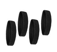 Artibetter Retienen Elasticidad Que Absorben el Sudor 4 Diademas Deportivas de Algodón y Color Negro Ideales para Yoga y Baloncesto para Yoga Baloncesto Unisex