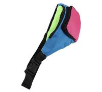 Artibetter Riñonera Retro de Neón para Exteriores y Fiestas, Bolso de Cintura Ajustable de Tela Oxford Ligera y Estilo Vintage para Hombres y Mujeres