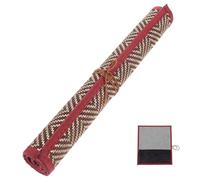 Artibetter Rollo Estuche De Bambú Herramientas Estuche De Lápices De Artista Escritura De Pincel Porta Pinceles De Caligrafía China Portaescobillas De Artista Organizador Porta Pinceles Lona