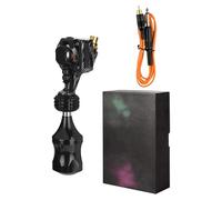 Artibetter Rotulador Rotatorio Profesional para Tatuar Aleación de Zinc, Ligero y Fácil de Operar, Cable de Conexión para Práctica DIY en Casa