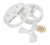 ARTIBETTER Rueda de Máquina de Dulces, Rueda de Repuesto para Dispensador de Dulces Redonda Ajustable, Plástico Blanco, Resistente al Desgaste y Fácil de Reemplazar, para Máquina de Chicles