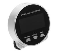 Artibetter Rueda de Medición Digital Cinta Métrica Enrollable Abs Negro 260mah, Alta Precisión y Medición de Diámetro para Superficies Rectas, Curvas, Cilíndricas E Irregulares