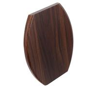 Artibetter Soporte Acabado Mate Encerado y Bordes Redondeados de Madera Natural Base Ovalada para Medallas Adecuado para Exhibición en Organizaciones y Eventos