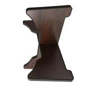 Artibetter Soporte de Madera para de Lengua de Acero Marrón