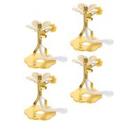 Artibetter Soporte Metálico Ajustable para Mechas de Lámparas de Aceite 4 Piezas Tamaño Pequeño Aleación Resistente Adecuado para Iluminación de Templos y Uso Doméstico en Ceremonias