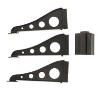 Artibetter Soporte Resistente para Árbol de Navidad Artificial Desmontable de 12 M Base Verde Oscuro de 15 CM Accesorio Estable para Decoración Navideña en Interiores