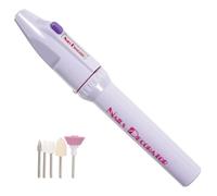 ARTIBETTER Taladro Eléctrico Portátil para Uñas, Máquina para Limar y Pulir Uñas Acrílicas, Diseño Compacto sin Batería, Herramienta para Manicura Profesional y Uso en Casa