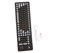 Artibetter Teclado de Silicona de Teclas Plegable Teclado USB Cable Protector de Silicona para Portátil Oficina Uso Doméstico