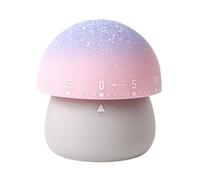 ARTIBETTER Temporizador Mecánico de Cocina Forma de Seta de Dibujos Animados Temporizador para Hornear y Cocinar Diseño Compacto y Color Aleatorio para Gestión del Cocina Color Aleatorio