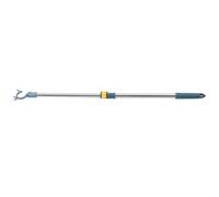 Artibetter Tendedero Retráctil Ajustable para Armario Hogar, Barra Extensible de Acero Inoxidable 53-78 Cm, Soporte Resistente Azul para Colgar Ropa en Armarios Pequeños