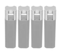 Artibetter Tiradores de Plástico para Persianas Venecianas Contrapesos Gris Mate 55g Juego de 4 Piezas para Cortinas Enrollables Accesorios de Control de Cordón para Uso Doméstico