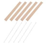 Artibetter Tiras Calefactoras para Sellador Manual 200 Mm 5 Piezas Tela Resistente Alta Temperatura Repuesto para Termoselladora Bolsas Envasadora Alimentos