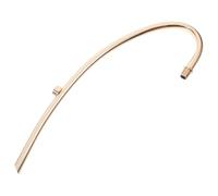Artibetter Tubo Roscado para Lámpara Varilla del Brazo Lámpara de Pared Curvada M10 Hierro Dorado Accesorio de Iluminación de Mesa y Reparación