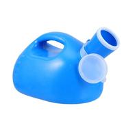 ARTIBETTER Urinario Masculino Portátil de Plástico Azul con Capacidad de 3000ml, Diseño Humanizado Prueba de Derrames para Actividades al Aire Libre y Hospital