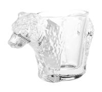 Artibetter Vasos Pequeños de Vidrio Base Pesada, Animal Shape, 50ml, para Whisky, Espresso y Vodka, Aptos para Mesa de Comedor Ocasión