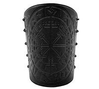 ARTIBY Brazaletes medievales nórdicos grabados en relieve, accesorios de cosplay adecuados para eventos largos, eventos fantásticos, cuentos de hadas renacentistas y cómics con