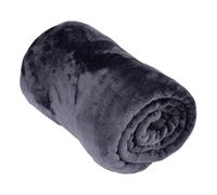ArtiCasa Manta Polar 150 x 200 cm - Colcha - Manta - Manta para sofá - Manta para sofá para 1 Persona - Decoración Salón - Lavable a máquina - Gris Oscuro - Forro Polar/poliéster