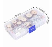 Articulaciones de muñecas Accesorios de juguetes artesanales Perno de compromiso móvil premium Suministros para hacer osos de peluche Material de hierro de madera sintética 50