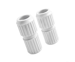 Articulaciones de varilla de conexión de leva 2 piezas para accesorios de varilla telescópica de piscina, oferta de material plástico y soluciones de conexión compatibles