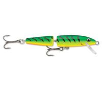 Rapala - Señuelo de Pesca Jointed - Material de Pesca con Cuerpo de Balsa - Señuelo Pesca de Agua Dulce - Profundidad de Nado 1,2-2,4m - 11cm/9g - Hecho en Estonia - Firetiger