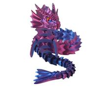 Articulado impreso en 3D: impreso en 3D, articulación móvil Dragonn Fidget