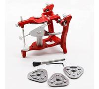 Articuladores de Boca Completa de Metal para dentaduras postizas, articulador Dental de Valor Medio Ajustable para Laboratorio Dental, Dentistas y Estudiantes Que aprenden