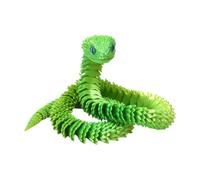 Articulated 3D Printed Snake, Flexible Movement Fidget Toy, Realistic Slith