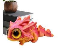 Articulated Axolotl Toy, 3D Printed Fidget Figure, Flexible Jointed Desk Pet, Cute Collectible Display Model, Sensory Toy, Home School Office Party Gift for Desk Decor Play 4,72 x 3,94 x 1,97 pulgadas