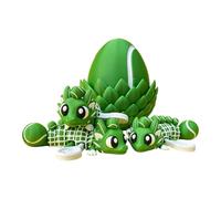 Articulated Dragon Figurine - Desktop Fidget Display, 3.94 Inches Fantasy Toy with Stress Relief, Flexible Joint, Creative Desk Decor, Gift Selection for Imaginative Play And Sensory Focus Enhancement