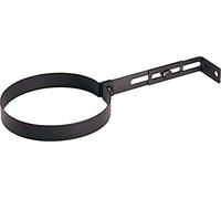 Artículo de fumistería línea "Leña": abrazadera para manguera de 130 mm de diámetro.