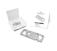 Artículo de regalo: ROMINOX Key Tool // Link - 20 funciones, mosquetón, llavero Keytool, multiherramienta de acero inoxidable, herramienta multifunción para calendario de Adviento