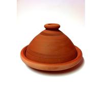 Artículo Decorativo Tajine Marrakesch Oriental Terracota Natur Holz 26cm tj020