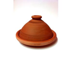 Artículo Decorativo Tajine Marrakesch Oriental Terracota Natur Holz 26cm tj020