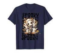 Artículo estético de otoño Aterrador con diseño de Spooky Mummy para Halloween Camiseta