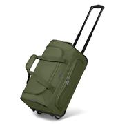 Artículos comunes Duffle Essentials, verde oliva, S (51 cm), Bolsa de viaje con ruedas