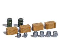 Artículos De Carga Pequeños Variados (x12) HO/OO Gauge Busch 7784