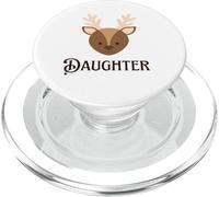 Artículos de Regalo de Cara Familiar de Ciervos para Hija PopSockets PopGrip para MagSafe