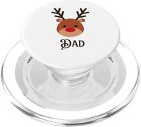 Artículos de Regalo de Cara Familiar de Ciervos para papá PopSockets PopGrip para MagSafe