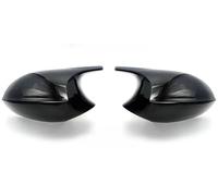 Artículos Decorativos 2 Cubiertas Para Espejo Retrovisor De Coche, Tapas Laterales, Embellecedor Para BMW Serie 1 3 E87 E81 E82 E90 E91 E92 E93.(Bright Black)