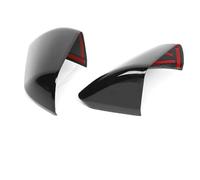 Artículos Decorativos Cubierta De Espejo Retrovisor Lateral ABS Negro Para Mustang 2015 2016 2017 2018 2019 2020